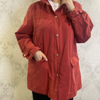 Rdeča vintage jakna