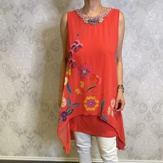 Koralna tunika Desigual